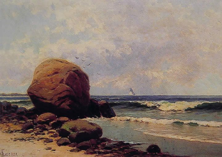 Alfred Thompson Bricher Seascape